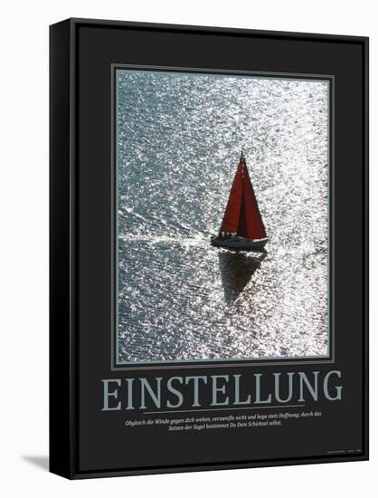 Einstellung (German Translation)-null-Framed Stretched Canvas
