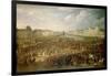 Einzug Louis XIII. auf der Pont-Neuf in Paris-Adam Frans van der Meulen-Framed Giclee Print