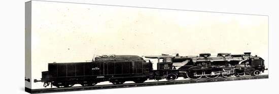 Eisenbahn, Frankreich, Dampflok, A 33, No 231.058-null-Stretched Canvas