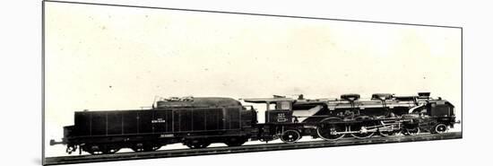 Eisenbahn, Frankreich, Dampflok, A 33, No 231.058-null-Mounted Giclee Print