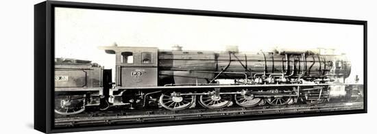 Eisenbahn, Frankreich, Dampflok, D 47, No 6001, P.O.-null-Framed Stretched Canvas