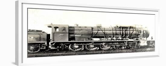 Eisenbahn, Frankreich, Dampflok, D 47, No 6001, P.O.-null-Framed Giclee Print