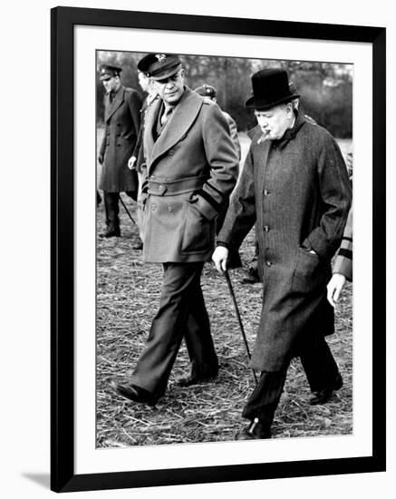 Eisenhower Churchill-null-Framed Photographic Print