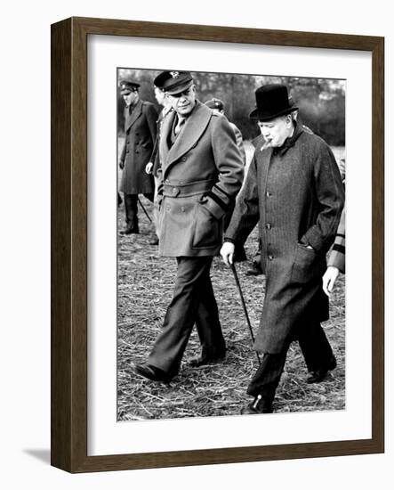 Eisenhower Churchill-null-Framed Photographic Print