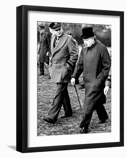 Eisenhower Churchill-null-Framed Photographic Print