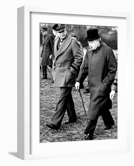 Eisenhower Churchill-null-Framed Photographic Print