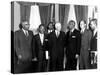 Eisenhower Civil Rights Leaders-Associated Press-Stretched Canvas