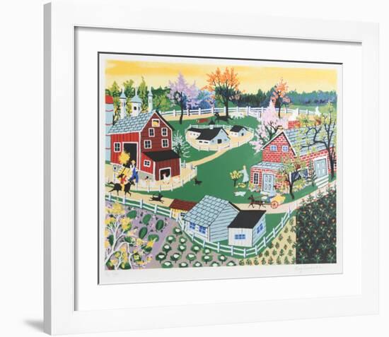 Eisenhower Farm at Gettysburg-Kay Ameche-Framed Limited Edition