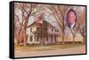 Eisenhower Home, Abilene, Kansas-null-Framed Stretched Canvas