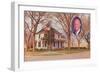 Eisenhower Home, Abilene, Kansas-null-Framed Art Print