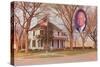 Eisenhower Home, Abilene, Kansas-null-Stretched Canvas