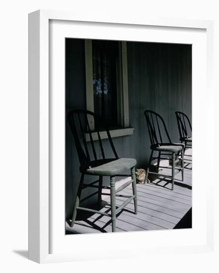 Eisie's Chairs-Alfred Eisenstaedt-Framed Photographic Print