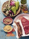 Rustic Still Life with Cheese, Quark, Milk and Bread-Eising Studio - Food Photo and Video-Photographic Print