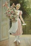 An Oriental Flower Girl-Eisman Semenowsky-Mounted Giclee Print