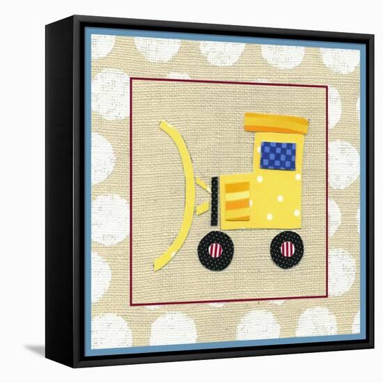 EJ's Dozer-Chariklia Zarris-Framed Stretched Canvas