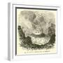 Ejecta from Crater of Vesuvius-null-Framed Giclee Print