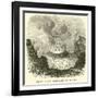 Ejecta from Crater of Vesuvius-null-Framed Giclee Print