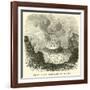 Ejecta from Crater of Vesuvius-null-Framed Giclee Print