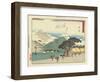 Ejiri, 1837-1844-Utagawa Hiroshige-Framed Giclee Print