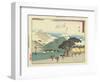 Ejiri, 1837-1844-Utagawa Hiroshige-Framed Giclee Print