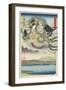 Ejiri, August 1854-Utagawa Hiroshige-Framed Giclee Print