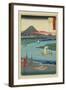 Ejiri-Ando Hiroshige-Framed Art Print