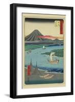 Ejiri-Ando Hiroshige-Framed Art Print