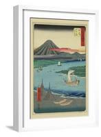 Ejiri-Ando Hiroshige-Framed Art Print