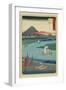 Ejiri-Ando Hiroshige-Framed Art Print