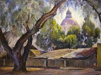 Old Pasadena-Ejnar Hansen-Stretched Canvas