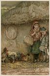 Children, Shelter Rain-EK Johnson-Art Print