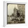 Ekka, Outside Victoria Station, Bombay, India, C1900s-Underwood & Underwood-Framed Photographic Print