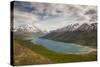 Eklutna Lake and Bold Peak, Chugach State Park, Alaska-Howie Garber-Stretched Canvas