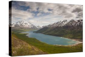 Eklutna Lake and Bold Peak, Chugach State Park, Alaska-Howie Garber-Stretched Canvas