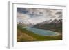 Eklutna Lake and Bold Peak, Chugach State Park, Alaska-Howie Garber-Framed Photographic Print