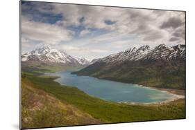 Eklutna Lake and Bold Peak, Chugach State Park, Alaska-Howie Garber-Mounted Photographic Print