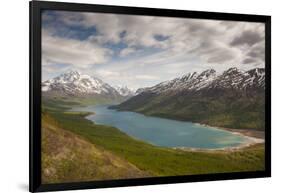 Eklutna Lake and Bold Peak, Chugach State Park, Alaska-Howie Garber-Framed Photographic Print