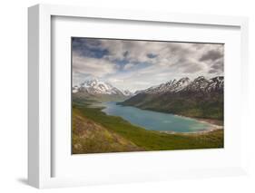 Eklutna Lake and Bold Peak, Chugach State Park, Alaska-Howie Garber-Framed Photographic Print