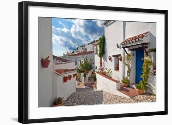 El Acebuchal, the Lost Village or Ghost Village, Between Frigiliana and Torrox, Malaga Province-null-Framed Photographic Print