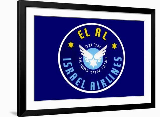 El Al Israel Airlines-null-Framed Art Print