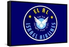 El Al Israel Airlines-null-Framed Stretched Canvas