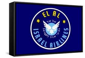 El Al Israel Airlines-null-Framed Stretched Canvas