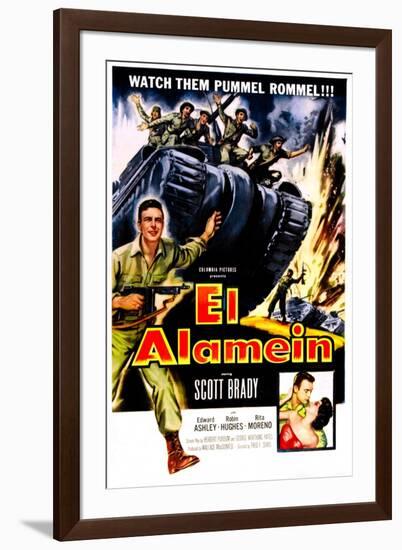 El Alamein-null-Framed Art Print