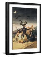 El Aquelarre-Francisco de Goya-Framed Art Print