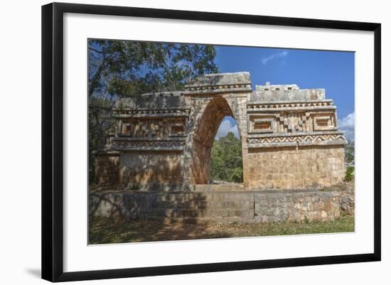 El Arco (The Arch), Labna, Mayan Ruins, Yucatan, Mexico, North America-Richard Maschmeyer-Framed Photographic Print