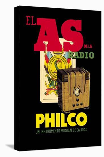 El as de la Radio, Philco-null-Stretched Canvas
