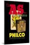 El as de la Radio, Philco-null-Mounted Art Print