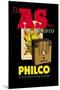 El as de la Radio, Philco-null-Mounted Art Print