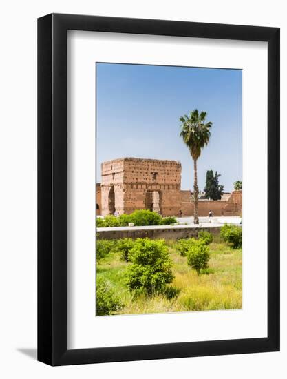 El Badii Palace, Marrakech, Morocco-Nico Tondini-Framed Photographic Print