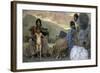 El Baño De Curriyo, 1910-Jose Villegas-Framed Giclee Print